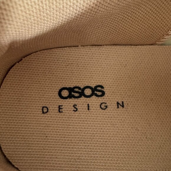 New ASOS Design Pink Platform Sneakers Size 8 - Picture 13 of 14
